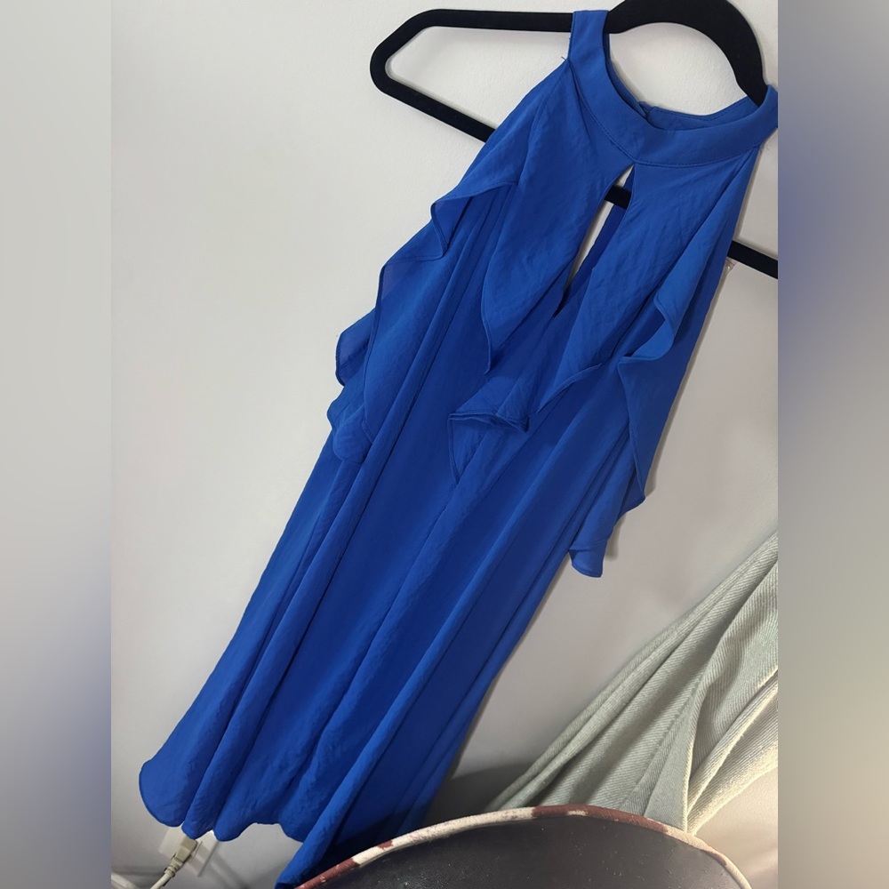 Ricki's Vibrant Blue Backless Dress
